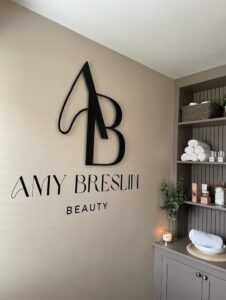 Lettered Acrylic Signage