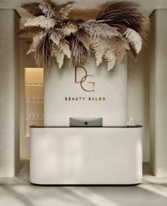 Nude Interior design set up for a commercial space
